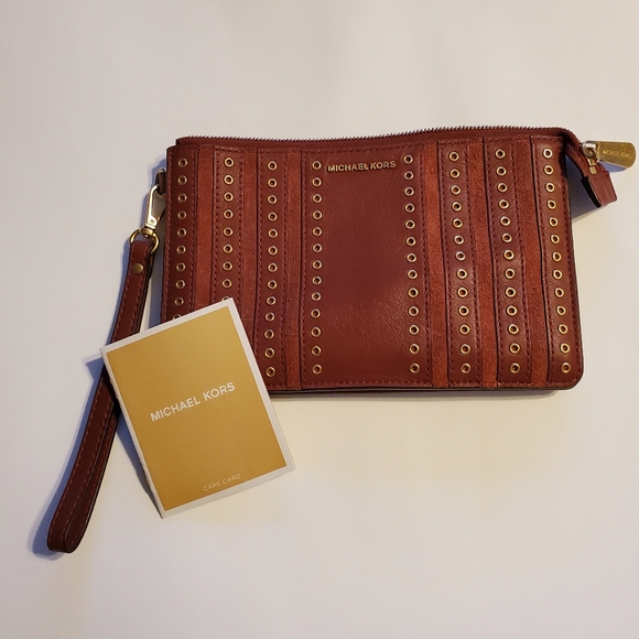 Michael Kors Handbags - Michael Michael Kors Women's Brooklyn Grommet Lar